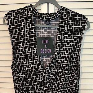 Love x Design Square Link Sleeveless Midi